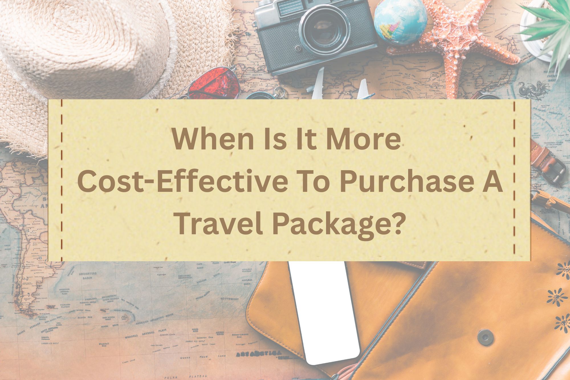 When Is It More Cost-Effective To Purchase A Travel Package?